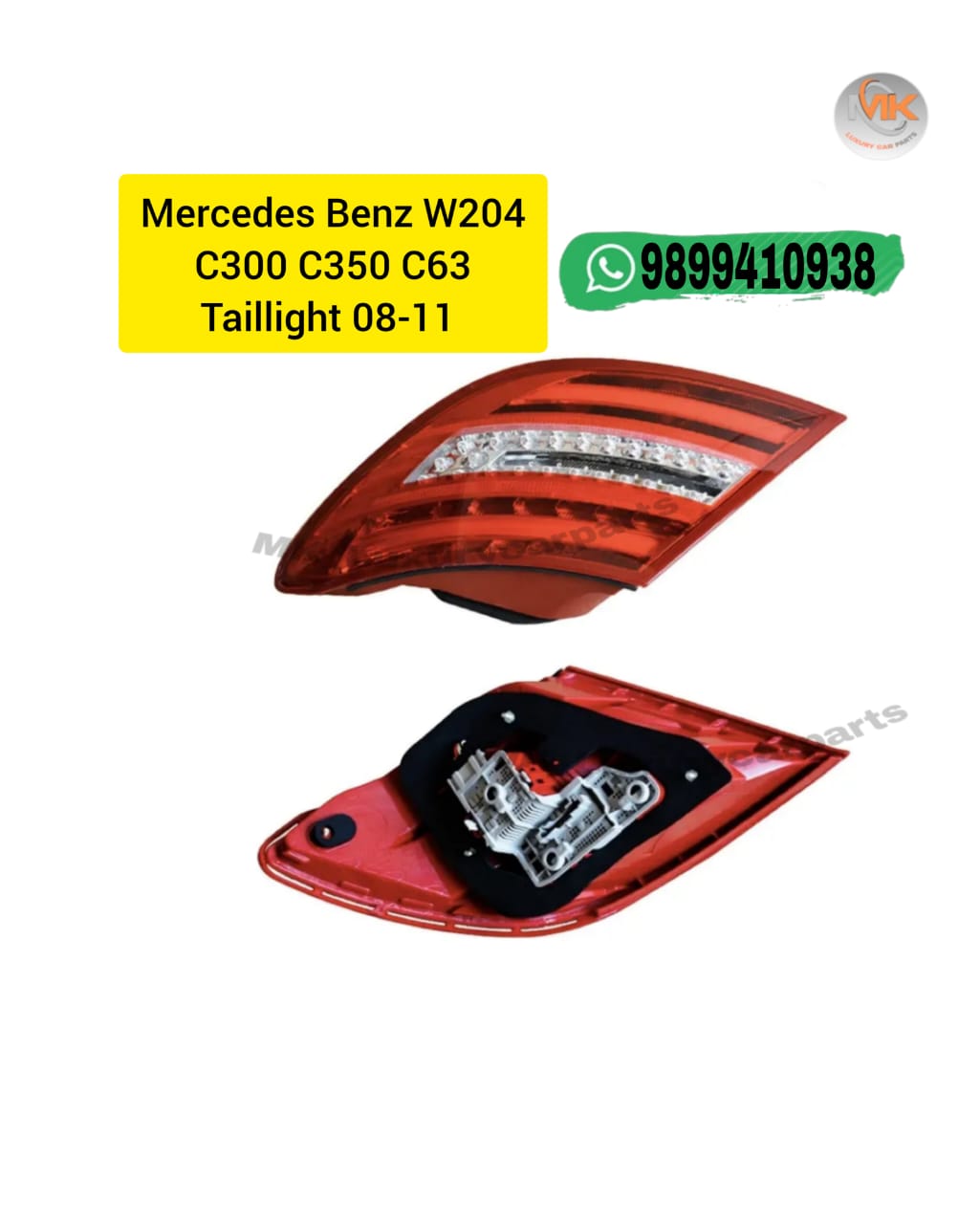 MERCEDES W204 TAIL LIGHT 08.11