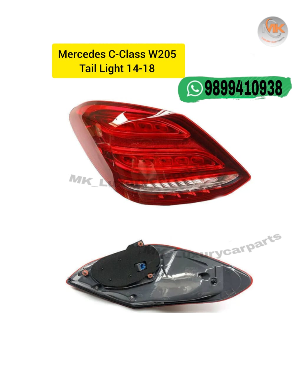 MERCEDES C-CLASS W205 TAIL LIGHT